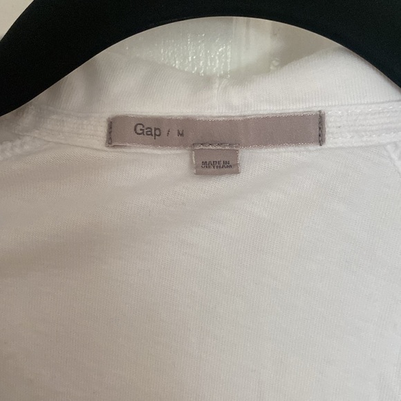 White Gap zip-up hoodie - Picture 2 of 6